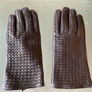 Hilts Willard Quilted Brown leather Gloves L